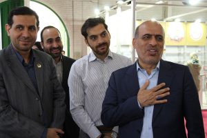 گزارش تصویری بازدید محمد حسن آصفری نماینده مجلس اراک از غرفه انجمن در نمایشگاه ایران اکسپو