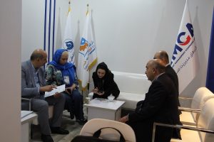 گزارش تصویری بازدید اعضای هیات مدیره از غرفه انجمن ملی صنایع لوازم خانگی ایران در اکسپو
