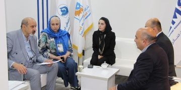 گزارش تصویری بازدید اعضای هیات مدیره از غرفه انجمن ملی صنایع لوازم خانگی ایران در اکسپو