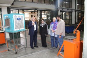 گزارش تصویری بازدید دبیر کل انجمن ملی صنایع لوازم خانگی ایران از کارخانه نیک کالا