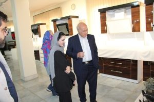 گزارش تصویری بازدید دبیر کل انجمن ملی صنایع لوازم خانگی ایران از کارخانه نیک کالا