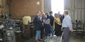 بازدید دبیرکل انجمن صنایع لوازم خانگی ایران از شرکت آریا ماشین گستر