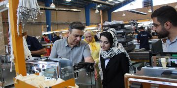 گزارش تصویری بازدید دبیرکل انجمن از چهار واحد تولیدی