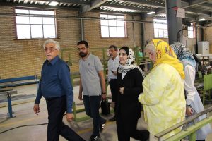 گزارش تصویری بازدید دبیرکل انجمن از چهار واحد تولیدی