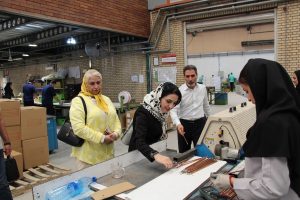 گزارش تصویری بازدید دبیرکل انجمن از چهار واحد تولیدی