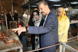 گزارش تصویری بازدید دبیرکل انجمن از چهار واحد تولیدی