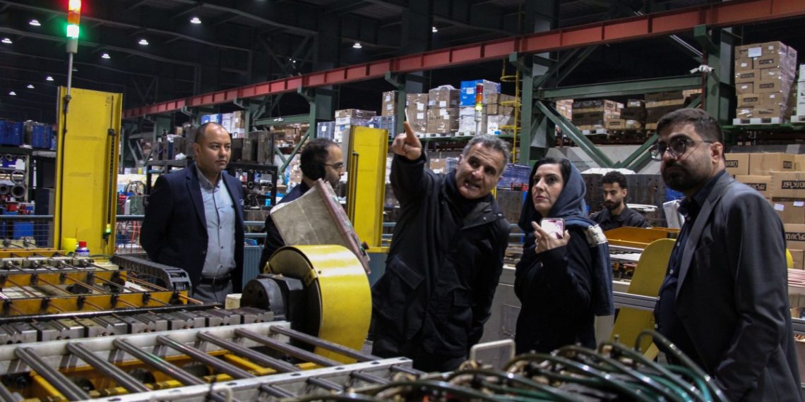 بازدید دبیرکل انجمن صنایع لوازم خانگی ایران از کارخانه ایران رادیاتور